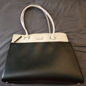 Kate Spade Black and Cream Tote Bag